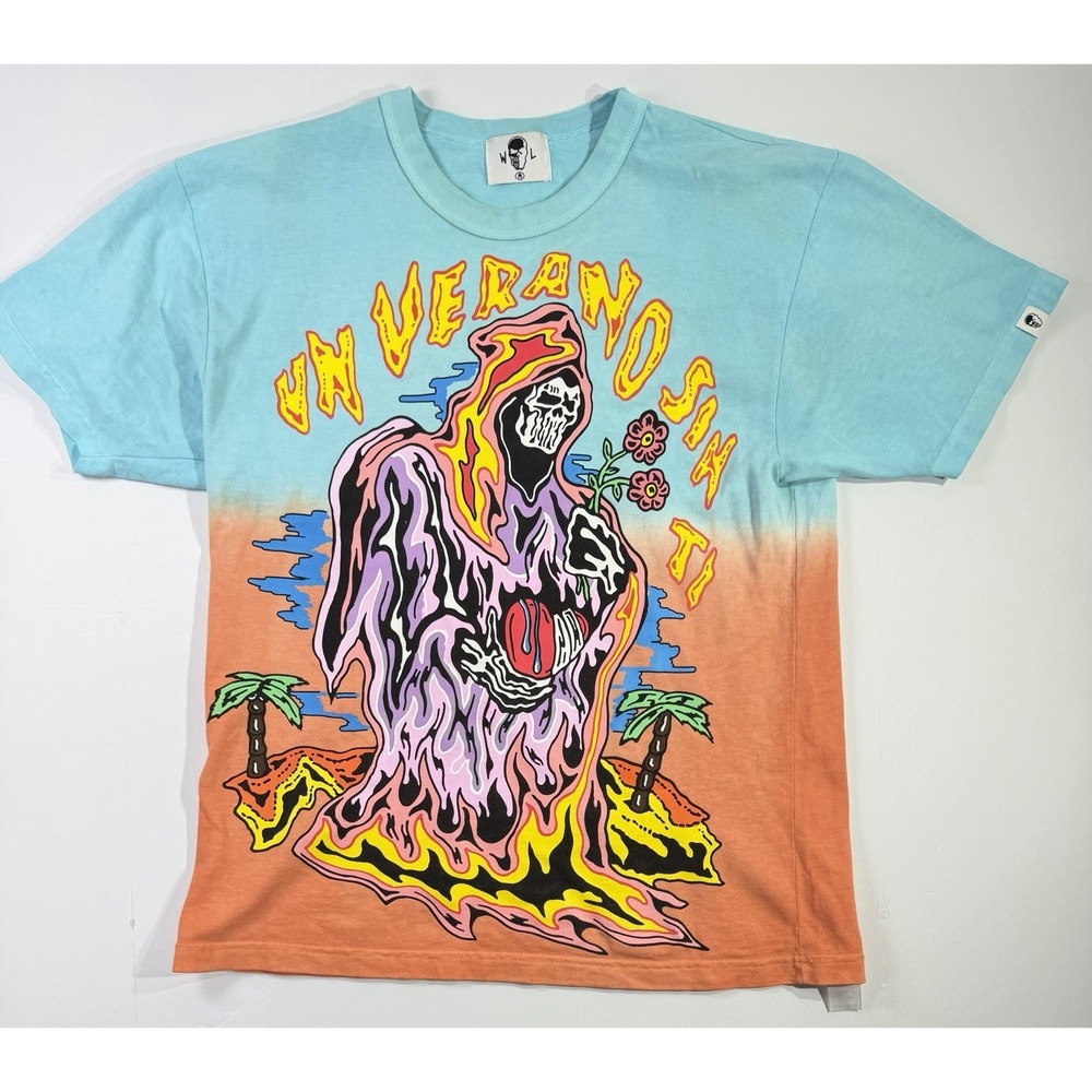 Warren Lotas Grim Reaper Un Verano Sin Ti T-Shirt Medium Made in USA